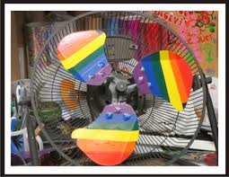 You want that lighter color to peek through. Easy Rainbow Fan Blades 3 Steps With Pictures Instructables