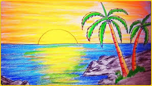 120 sketsa gambar pemandangan alam bagus dan berwarna. 2002 Sketsa Gambar Pemandangan Alam Penuh Keindahan Eksotis