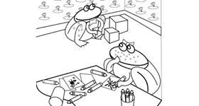 Lsu tigers college football coloring pages 01 . pinterest. Character Critter Coloring Book