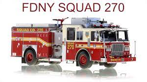 Here is a code 3 collectibles diamond plate1:32 scale fdny squad 61 diecast fire truck model. 1 50 Scale Model Of Fdny Squad 270 Toy Fire Trucks Fdny Scale Models