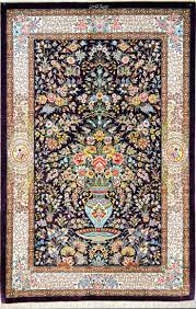Floral area rugs floral rugs are a beautiful way to add color and elegance to your home. Qom Qum Silk Persian Rug Silk Persian Rugs Persian Rug Iranian Rugs