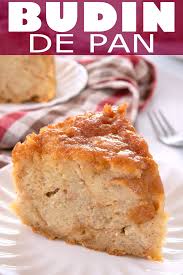 Budin De Pan Bread Pudding This Easy Puerto Rican Dessert Is Spiced With Cinnamon Cloves And Has Puerto Rican Bread Pudding Bread Pudding Dessert Recipes