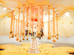 centre pompidou metz ernesto neto flower crystal power kunstmuseum kunstinstallation