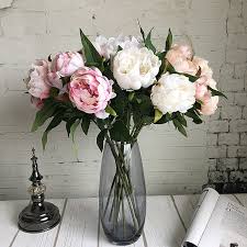 Maybe you would like to learn more about one of these? Bulk Cheap Artificial Silk Plastic Peony Flower Branch With Leaves Flores Peonies For Indoor Home Decor Save The Date Party Supply