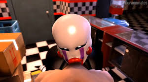 Puppet gives you a blowjob behind the Counter for winning a game