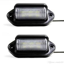 2020 Car Led License Plate Tag Light 12v Side Marker Lights Or Convenience Courtesy Door Step Lamp From Erindolly360 9 04 Dhgate Com