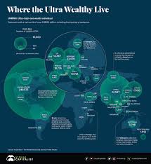Mapped: Visualizing the World's Ultra-Rich, by Country