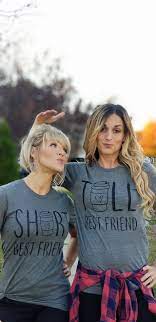 Have the children compare the differences between tall and short animals ask children to name a short animal that moves at a low level, and have them create a limbo line. Tall Short Best Friend Best Friend Shirts Best Friend Photoshoot Friend Shirts Diy
