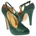Green womens shoes