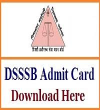 Dsssb Junior Clerk Admit Card 2021 2022 Download Junior Clerk Exam Date Hall Ticket Sarkariexam Com
