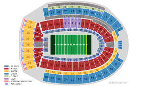 Ohio Stadium Seating Map Map Chococard
