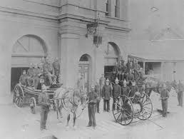 Maryborough Queensland Australia In 1895 Photo Of Maryborough Fire Station With Fire Appliances Out Front V E Maryborough Switzerland Tourism Fire Station