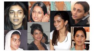 all bollywood actresses with without makeup