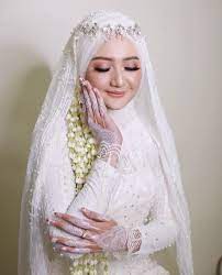 Pin Oleh Homer Pride Di Wedding Gaun Pengantin Hijab Kerudung Pengantin Pengantin Berhijab