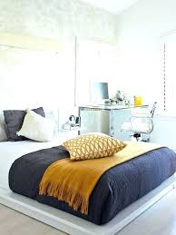 Create your own personal reading nook by adding a relaxing chaise lounge or sofa. Gray White And Yellow Bedroom Ideas Navy Blue Decor Idea Atmosphere Pink Colors Flowers Walls Orange Chevron Parakeet Apppie Org