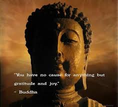 You Have No Cause For Anything But Gratitude And Joy Buddha Buddha Quote Buddha Wisdom Quotes Images