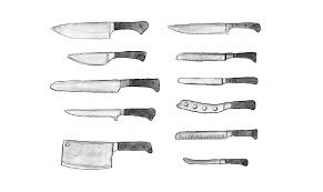 Different Types Of Knives An Illustrated Guide Kitchen Knives Types Of Knives Chef Knife
