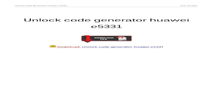 This fundamental shift provides an opening for a new cohort of no code companies to grow into the next generation of software powerhouses. Unlock Code Generator Huawei E5331 Soup Ioasset 0 Soup Io Asset 10892 9791 0fd1 Pdfunlock Code Generator Huawei E5331 User Guides Unlock Code Generator Huawei Y330 G620s Huawei Pdf Document