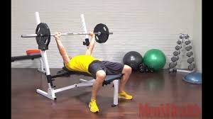how to do a barbell bench press men s