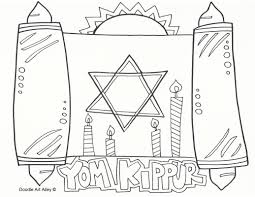 Free printable coloring pages of cartoons, nature, animals, bible and many more. Yom Kippur Coloring Pages Religious Doodles