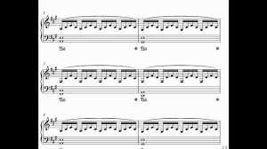 Adele Someone Like You Piano Score Youtube