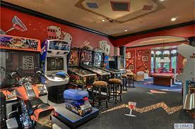 Home Arcade Game Room Arcade Room Game Room Basement