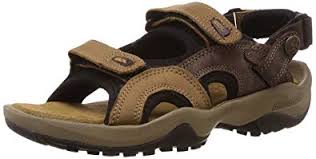 Woodland Mens Leather Sandals And Floaters