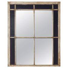 For the bedroom, a leaning floor mirror, door mirror, or dresser mirror is ideal. Antique Window Frame Mirror With Original Amethyst Stained Glass For Sale At 1stdibs