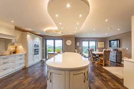 Although not essential, locating the kitchen by an external wall is convenient for both waste water and ducting for an extractor fan, and is more budget. Looking For An Open Plan Kitchen With A Large Island Webbs Of Kendal
