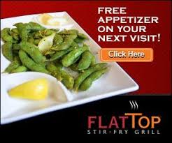 Free Appetizer At Flat Top Grill Free Appetizer Flat Top Grill Restaurant Coupons