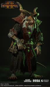 Total War Warhammer 2 Curse Of The Vampire Coast Units Artstation Total War Warhammer Ii Skaven Grey Seer Danny Sweeney Warhammer Skaven Warhammer Warhammer Fantasy