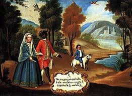 Chamizo there was an exhibit in new york city, new world orders: Casta Lateinamerika Evolution Mensch De
