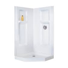 No matter what the dimensions of your space, the fiberglass panels shower stalls are available in a wide variety of sizes and styles to suit your specific renovation project. E L Mustee Sons 736cwht