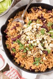 Spanish Rice And Beans Recipe Spanish Rice And Beans Side Dish Recipes Healthy Spanish Rice Recipe Easy