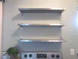5% rewards with club o · free shipping over $45 · easy returns Floating Stainless Steel Kitchen Shelves Ideas On Foter