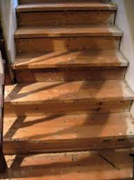 After i removed the padding, i used a crowbar, hammer and a flat edged screwdriver to remove the tack strip and staples. The Down Dirty On The Stair Project Southern Hospitality