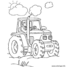Coloriage a imprimer tracteur gratuit is important information accompanied by photo and hd pictures sourced from all websites in the world. Coloriage Ferme Et Tracteur Dessin Tracteur A Imprimer