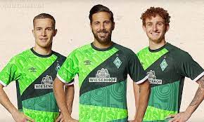 Werder bremen 2004/2005 home football shirt jersey kappa klose #11. Werder Bremen 120th Anniversary Umbro Kit Football Fashion