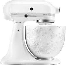 Kitchenaid Artisan Whispering Floral Stand Mixer 4 8l Kitchen Aid Kitchenaid Artisan Small American Kitchens