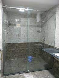 A wide variety of shower partition glass options are available to you, such as project solution capability, function, and design style. Sunspa Solutions Sliding Shower Glass Partition Shape Quadrant Rs 600 Square Feet Id 19544478412