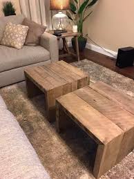 If you're going for a traditional feel, we recommend a rectangular coffee table. Two Coffee Tables From The Brand Contracting Carpentry Facebook