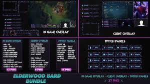 Elderwood Bard Bundle 37 Png Overlays Instagram Schedule Bard