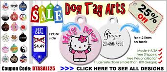 Online sales, specials or promotions are not subject to substitution and rainchecks do not apply. Pettags4less Best Price Personalized Pet Tags For Dog Cat