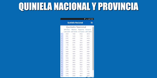 Los resultados de la quiniela 1x2 actualizados en directo. Quiniela Nacional Y Provincia For Android Apk Download