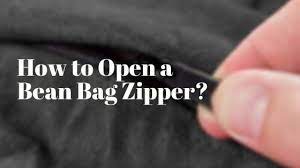 A paper clip or corn cob holder will be the tool that you use to open your bean bag zipper. Bean Bag Zipper Guide To Open Them Bean Bags Expert