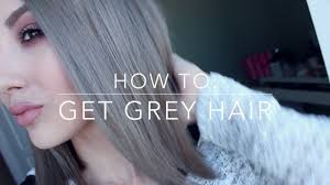 Note that these could be at the temples, the crown, or anywhere your last color application faded more quickly than the rest. How To Get Grey Hair Inexpensive Diy Youtube