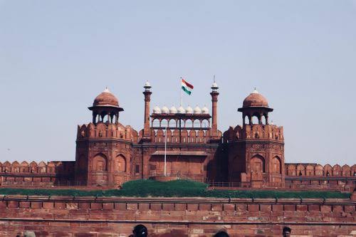 Facade of the Lahori Gate in Red Fort in Delhi, India · Free Stock Photo