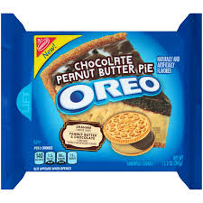 Remove the crust from the freezer. Nabisco Oreo Chocolate Peanut Butter Pie Sandwich Cookies Shop Cookies At H E B