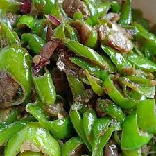 Serve with homemade sambal n full condiments of ulam ulaman. Cili Hijau Goreng Belacan Lydiati Holly Green Beans Food Vegetables