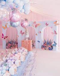 We offer perfectly matching, themed baby shower supplies and baby shower decorations, novelty baby shower favors to complement the theme, and plenty of keepsakes, balloons, and candy favors to celebrate any sort of baby shower, traditional or otherwise. Mariam S Magical 1st Birthday Event Planner Florals Styling Naomiestephan Butterfly Baby Shower Theme Butterfly Theme Party Butterfly Themed Birthday Party
